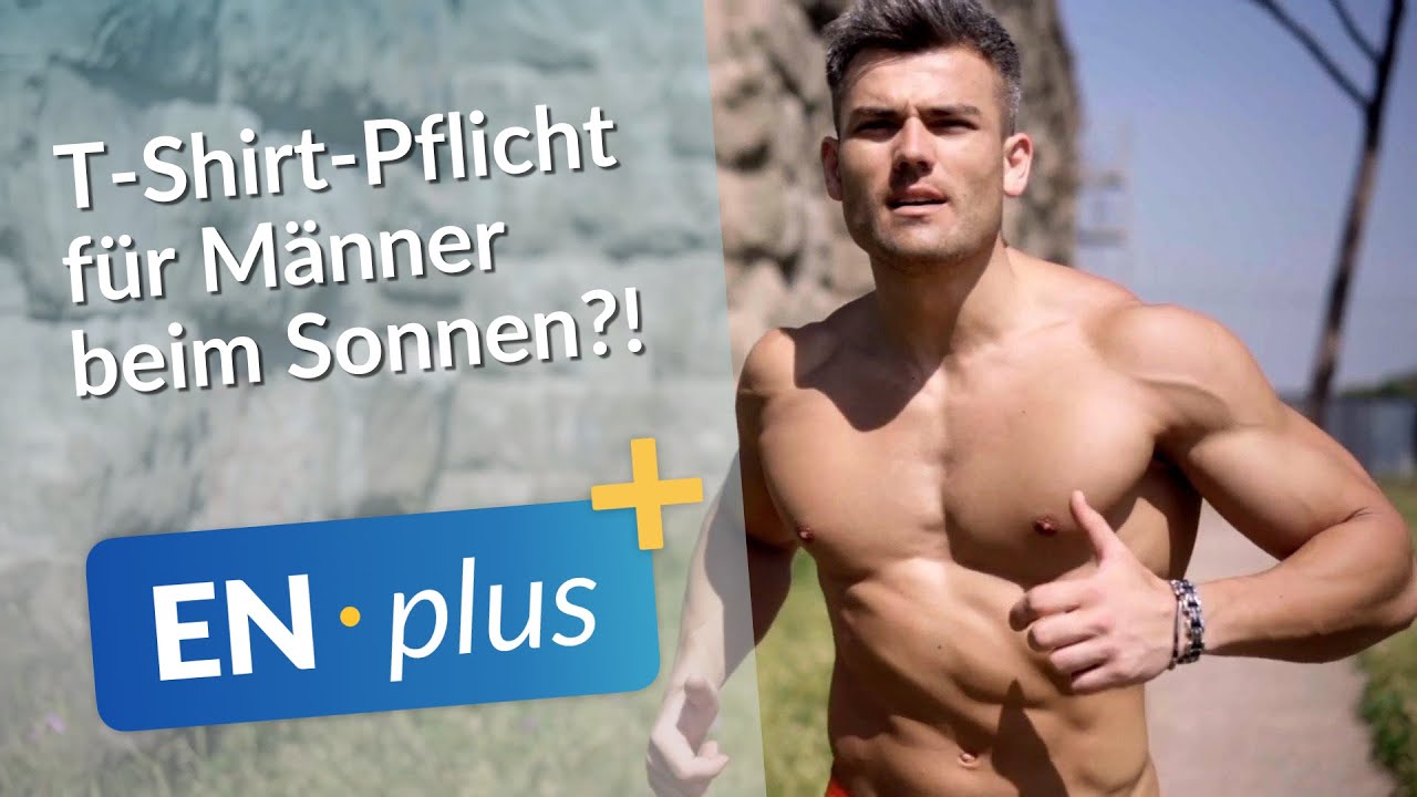 T-Shirt-Pflicht für Männer beim Sonnen?!