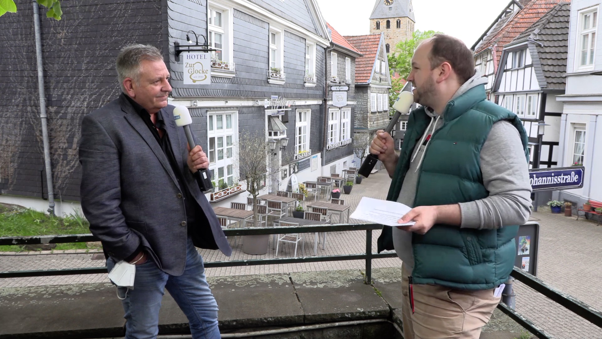 Öffnung der Außengastronomie - ENplus live aus Hattingen